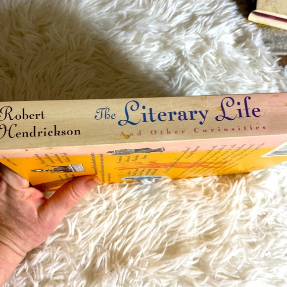 The Literary Life and Other Curiosities by Robert Hendrickson EUC - Picture 3 of 9